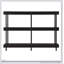 Console étroite étroite avec base en métal durable et plateau en stratifié résistant, parfaite pour les vestibules et les canapés modernes-1377183221-1377183216