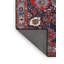 Tapis oriental rouge / bleu foncé Rindge-832899231