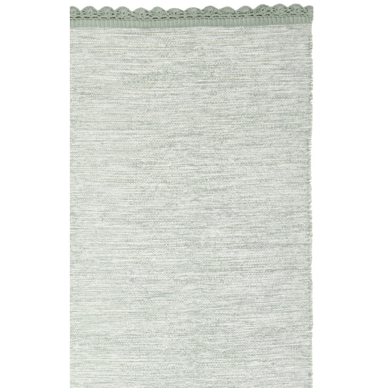 Mohnton Hand Woven Cotton Solid Color Rug, Rectangle 5' x 8'