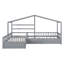 Lit plateforme simple avec trois tiroirs de rangement-1888738548