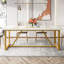 Waltraude Metal Base Dining Table-710670964-710670965