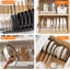 Porte-assiettes à casseroles extensible ROFAY, 10 compartiments réglables
