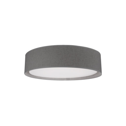 Dalton 1 - Light LED Flush Mount, Gray, Gray