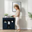 Buffets compacts avec rangement, armoire de cuisine en bois aggloméré