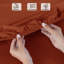Tanvish Luxury Microfiber Fitted Sheet - 40 cm Deep Pocket, Ultra-Soft - Wrinkle-Free and Easy Care-1751870252-1751870260