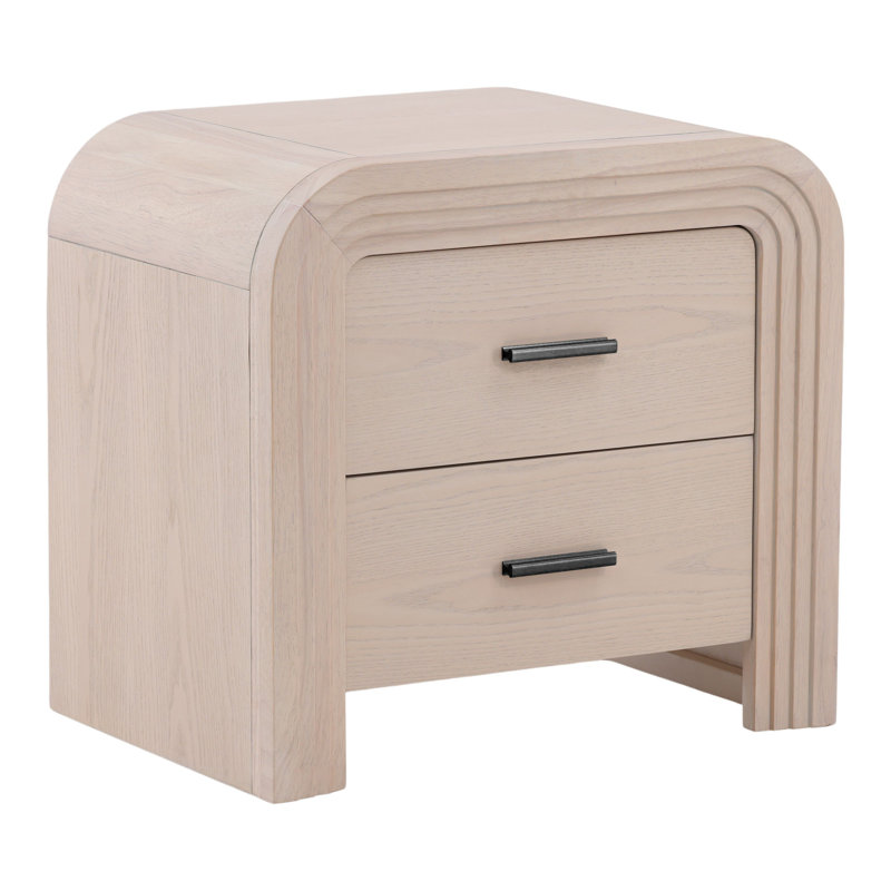 Table de chevet 2 tiroirs Portland