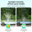 Pompe à eau solaire submersible avec débit réglable