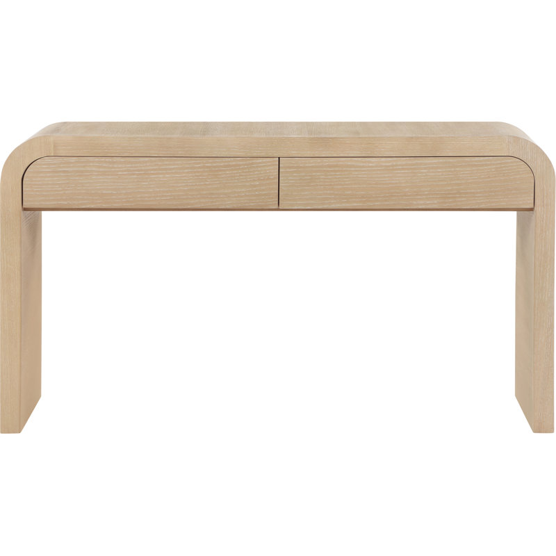 Kaiyanna 54" Console Table, Natural White Oak