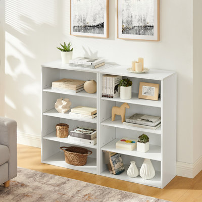Bibliothèque à 8 couches pour CD et audio, cuisine multifonctionnelle, étagères réglables, conception détachable, fabrication, tour de rangement à tablettes de 25 lb avec tablettes, décoration intérieure, fabriquée en