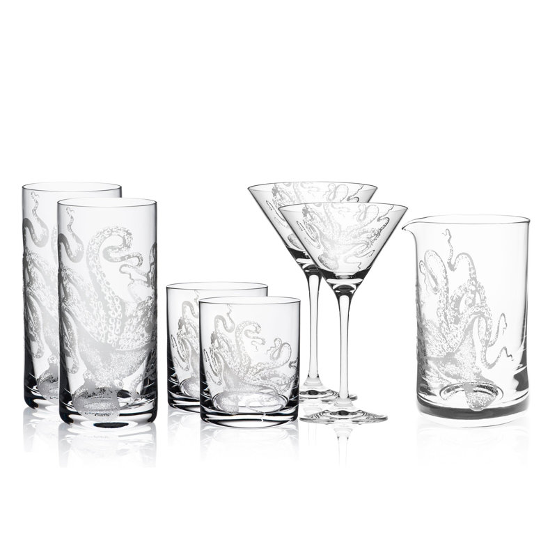 Lucy Handmade Crystal Drinking Glass