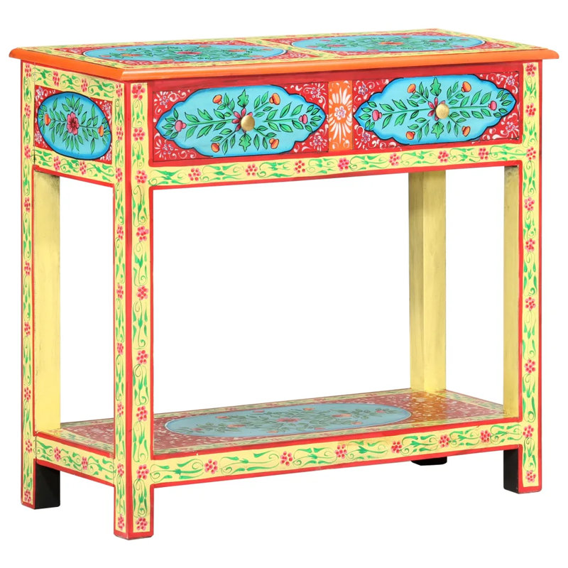Frances 80cm Console Table, Yellow
