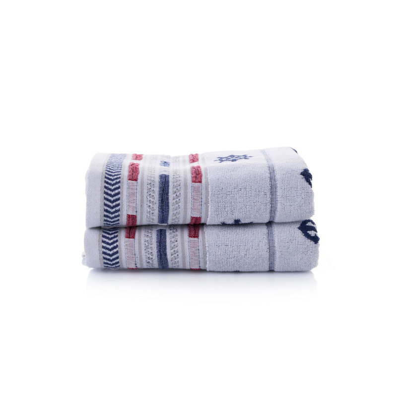 Ensemble de serviettes de bain luxueuses (2 pièces), 100% coton, blanc, 29,5 x 59,0 pouces | Conception jacquardée, 500 g / m² | Ultra-absorbant, lavable à la machine à 104 ° F | Parfait pour le spa, la maison et le quotidien