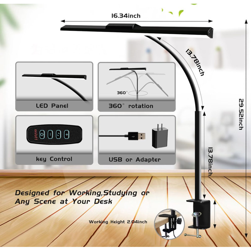 Jonh Metal Desk Lamp