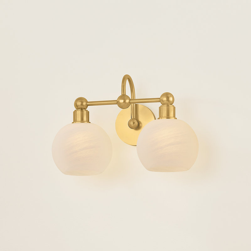 Coiffeuse et meuble-lavabo JERICA, Laiton brossé