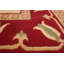 Tapis décoratif en laine de conception unique noué à la main des années 1980 4 pi 4 po x 6 pi 3 po Berneil