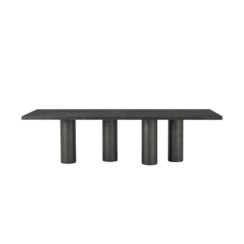 Maxwell Dining Table, Obsidian