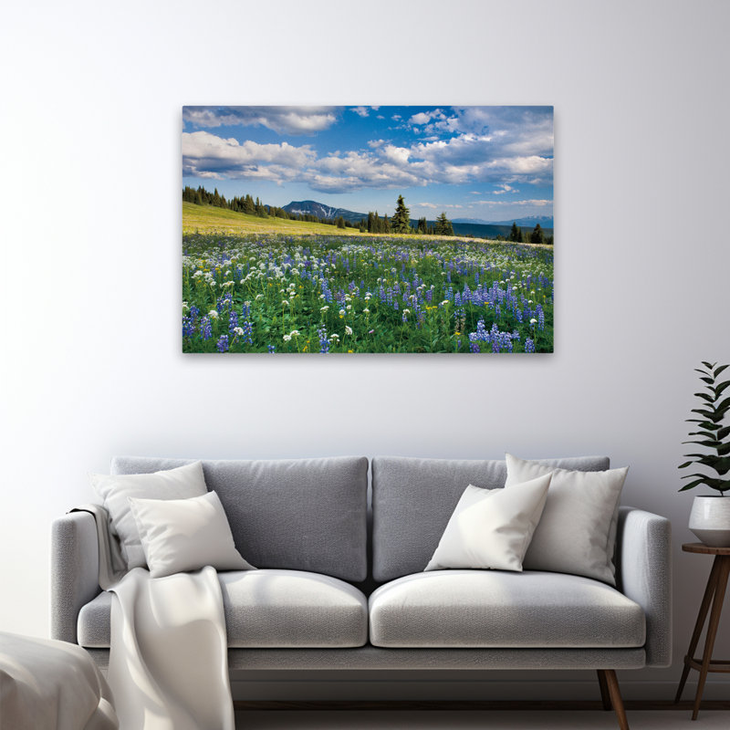 Rustic And Modern Rustic Trophy Meadows, 48" H x 32" W