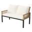 Wicker 4 - Person Garden Lounge Set-1689412344