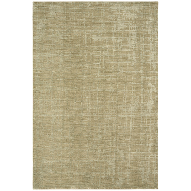 Calvin Klein CK090 Latitude 7'10" x 10'2" Green Modern Indoor Rug, Rectangle 7'10" x 10'2", Green