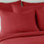 Cross Stitch Red Cotton Solid Colour Quilt