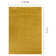 Annine Solid Colour Machine Woven Polypropylene Area Rug in Yellow
