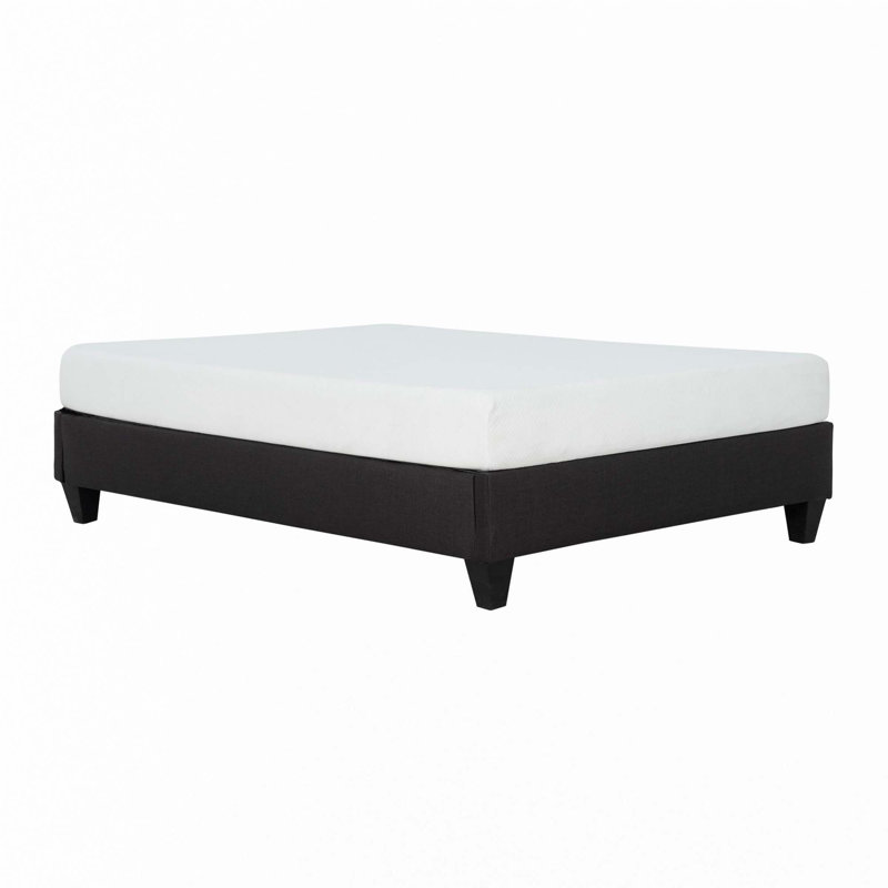 Upholstered Platform Bed Frame(Only Bed), Twin