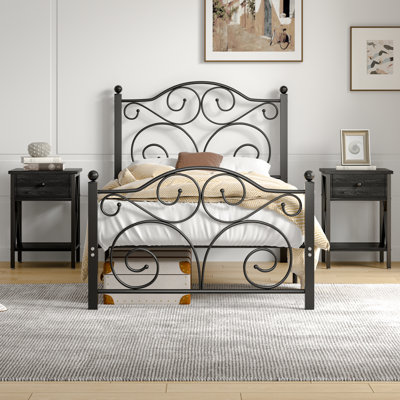 Auxter Steel Piece Bedroom Set