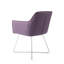 Bartly 123.19cm H Polyester Upholstered Metal Armchair-947164688-947164702