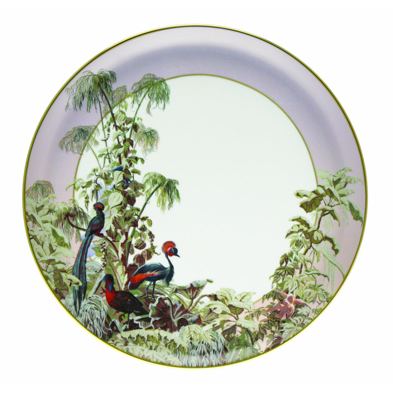 Le Brésil Porcelain China Platter