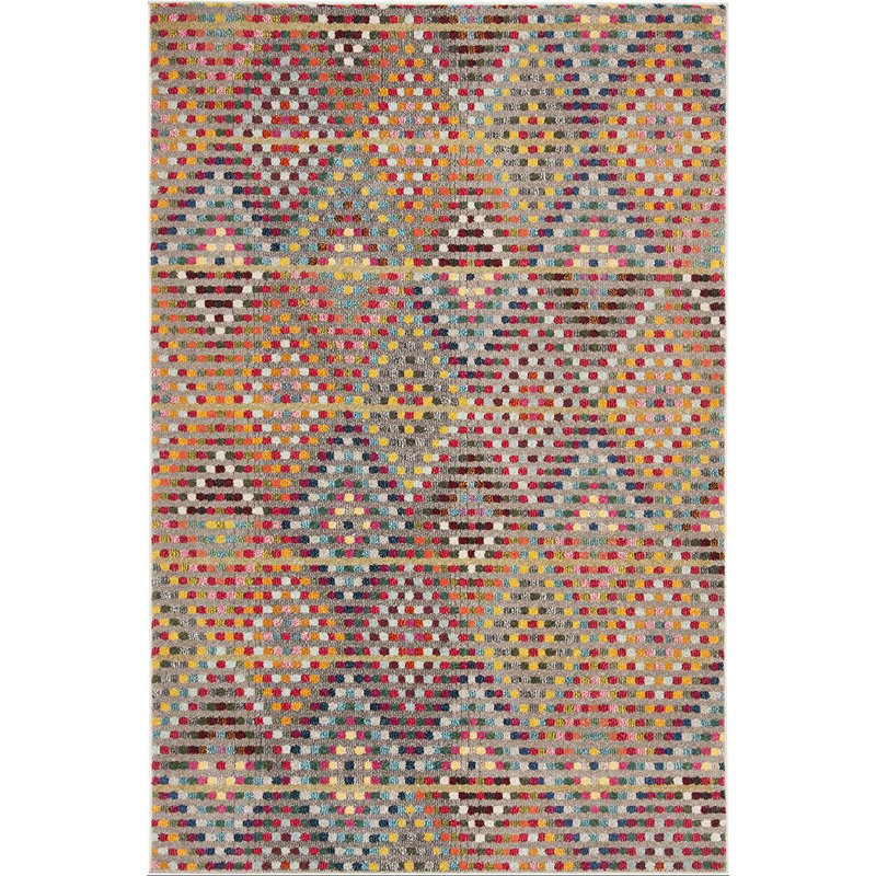 Tapis performance géométrique Monaco, Rectangle 10 pi x 14 pi