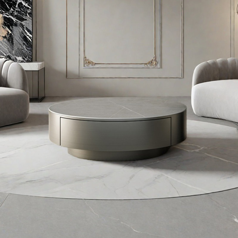 Table basse moderne simple, H 13,8 po x L 35,4 po x l 35,4 po