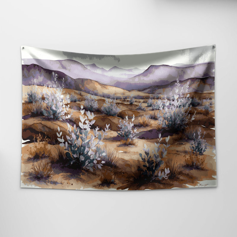 Tapisserie murale Southageern Plants Sagebrush 185, 88 po x 104 po