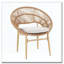 Chaise de salle à manger d'extérieur en osier de style papasan-1767602671