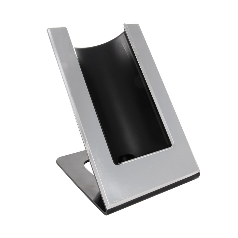 Kyleigh Wine Cooler, Silver/Black