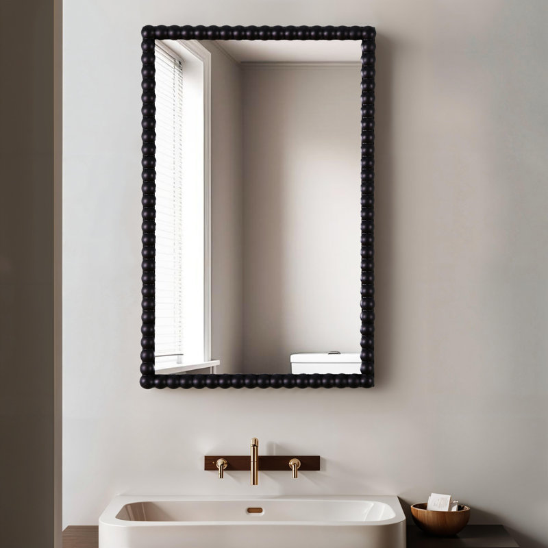 Rectangle Mirror, Black