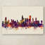« chicago illinois horizon », impression sur toile tendue-15720870