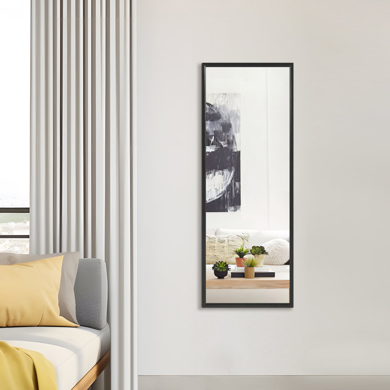 Miroir Cassiopeia, 47 po x 18 po, Blanc