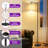 62.2 Inch Floor Lamp for Living Room with Remote Control