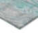 Machine Washable Indoor/Outdoor Cinead ACN1681 Teal Rug