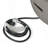 27" Bowl Shaped MGO 40,000 BTU Propane Fire Pit, Light Grey (Tank Cover Not Included)