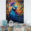 Peacocks Royal Plumage sur toile-1336093844-1114434134