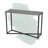 Gateshead Jamestown Console Sofa Table Rustic Wood Grain and Metal-86518661
