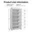 Armoire de rangement d'appoint en bois à 4 portes H 72 po x l 31 po avec tablettes réglables et armoires de rangement pour le salon-508492844-508492835