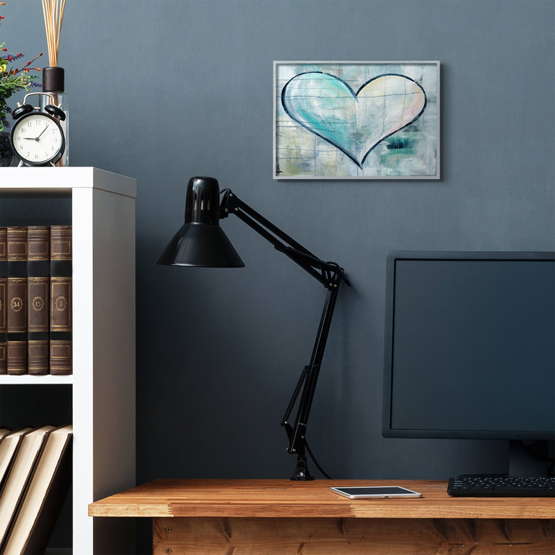 « graffiti texture white blue white » par kami lerner-« uncadred », reproduction d’art sur toile, Estampe numérique Farmhouse