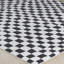 Blannie Chequered Machine Tufted Area Rug-2051933804
