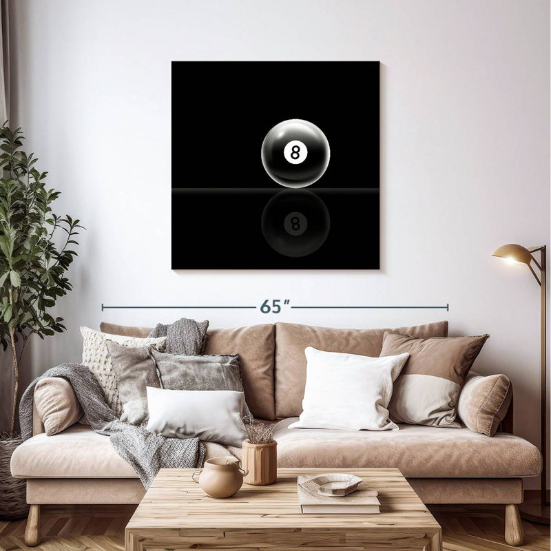 Senne Huit balles dans le noir, H 39 po x l 39 po