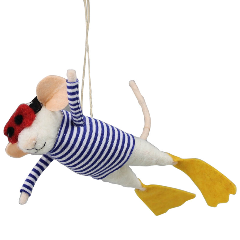 6'' Felt Animals Hanging Figurine Ornament