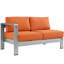 Ensemble de conversation modulaire avec coussins 4 pièces Shore-23592933