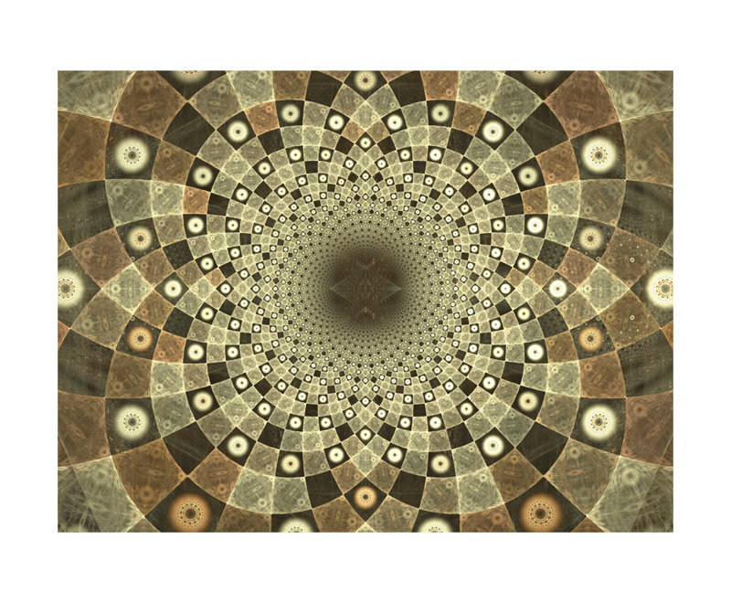 Floral Roll, 106.3" L x 137.8" W