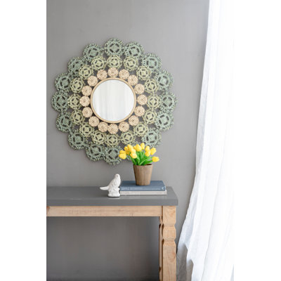 Miroir médaillon D38 x 3,5 po Mcguire